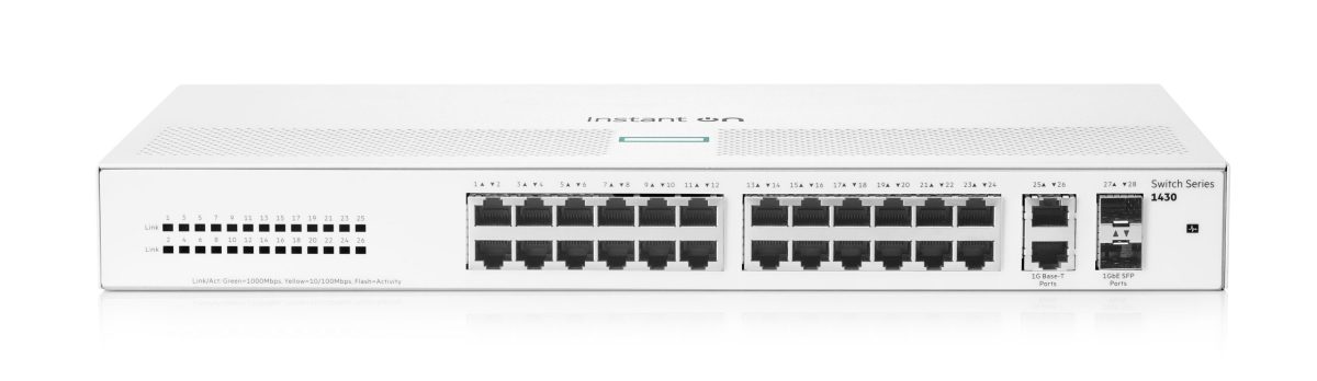 Aruba Instant On 1430 26G Switch scaled