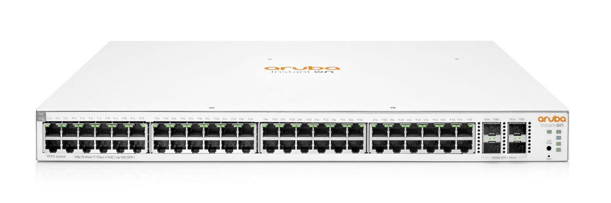 Aruba Instant On 1930 48G Class4 PoE 4SFPSFP 370W Switch 2 scaled