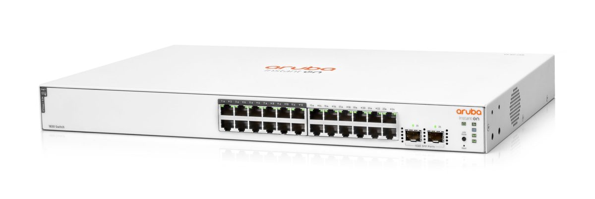 Aruba IO 1830 24G 12pClass4 PoE 2SFP 195Wsw LF scaled