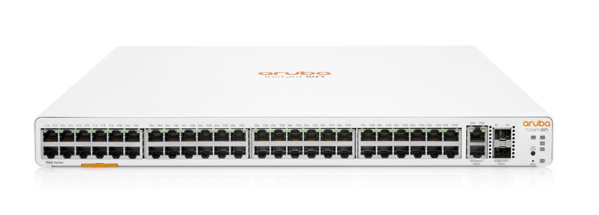 Aruba IO 1960 48G 2XGT 2SFPswitch LO FT scaled