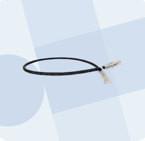 ProLink Copper Patch Cord PL-PC-U6A-0.25BK