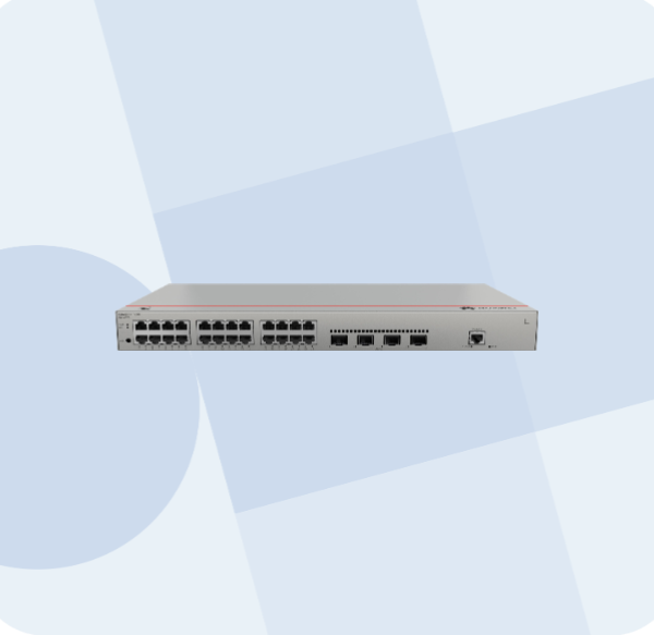 Huawei S310-24T4S Switch (24*10/100/1000BASE-T ports, 4*GE SFP ports, AC power)