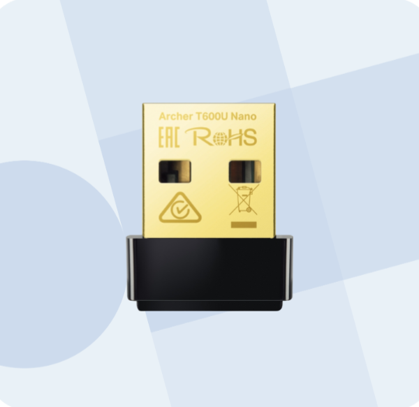 Archer T600U Nano AC600 Nano Wireless USB Adapter