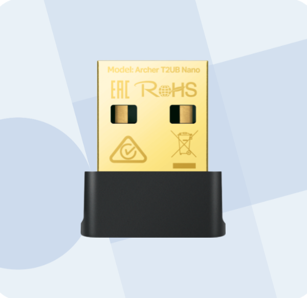 AC600 Nano Wi-Fi Bluetooth 4.2 USB Adapter