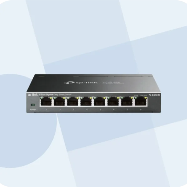 TP-LINK 8-Port Gigabit Easy Smart Switch - TL-SG108E