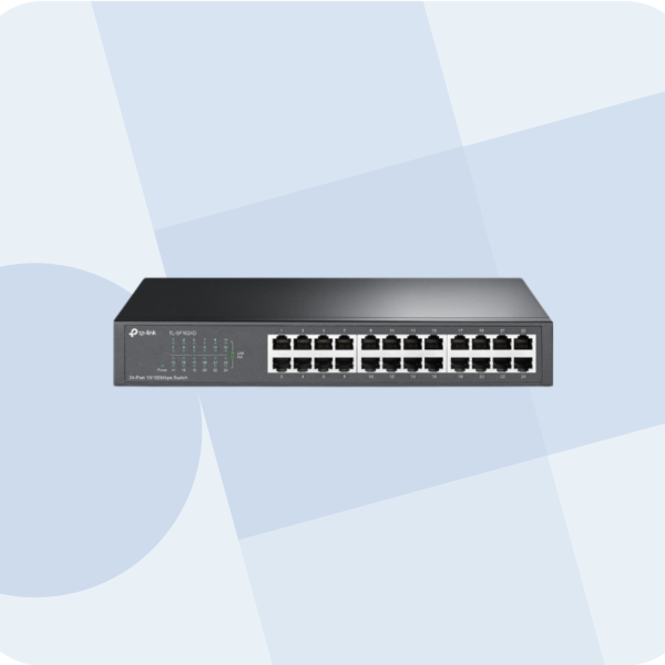 TP-LINK 24-port 10/100Mbps Switch - TL-SF1024D