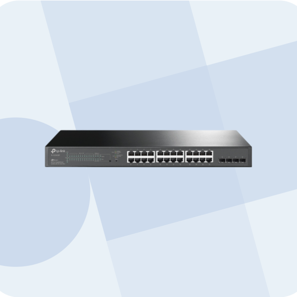 TP-LINK JetStream 28-Port Gigabit Smart Switch with 24-Port PoE+ - TL-SG2428P