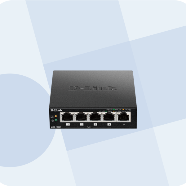D-Link 5-Port Desktop Switch DGS-1005P