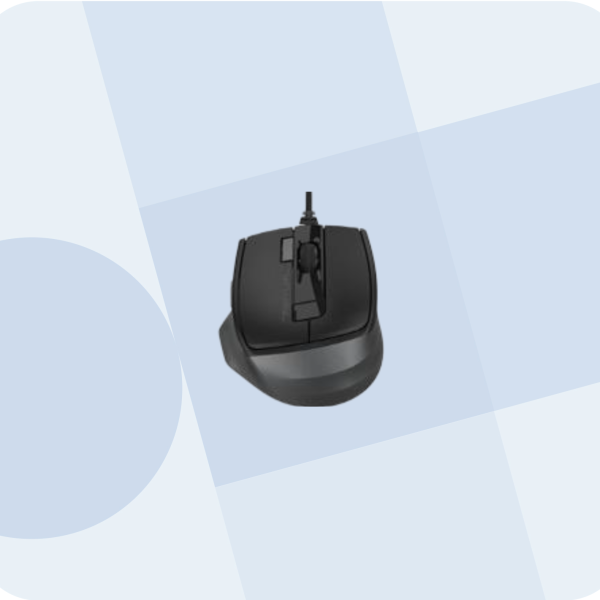 MS-A4Tech-Mouse-Fstyler-FB45CS-Air2 Dual Mode-WL-BT-Grey